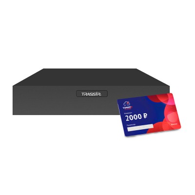 TRASSIR TR-Lite 1106 + Cloud 2000 Комплект видеонаблюдения