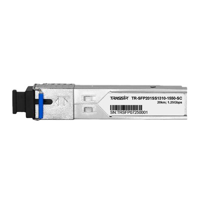TRASSIR TR-SFP201SS1310-1550-SC Сетевое оборудование